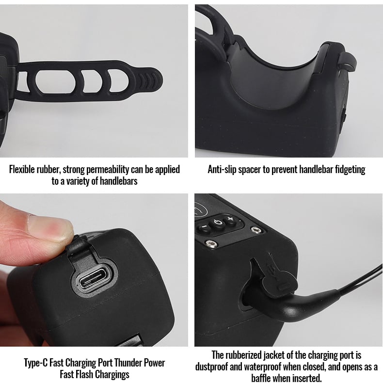AUREVANT™2-in-1 Electronic Horn with Large Range Floodlight