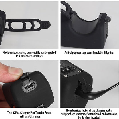 AUREVANT™2-in-1 Electronic Horn with Large Range Floodlight