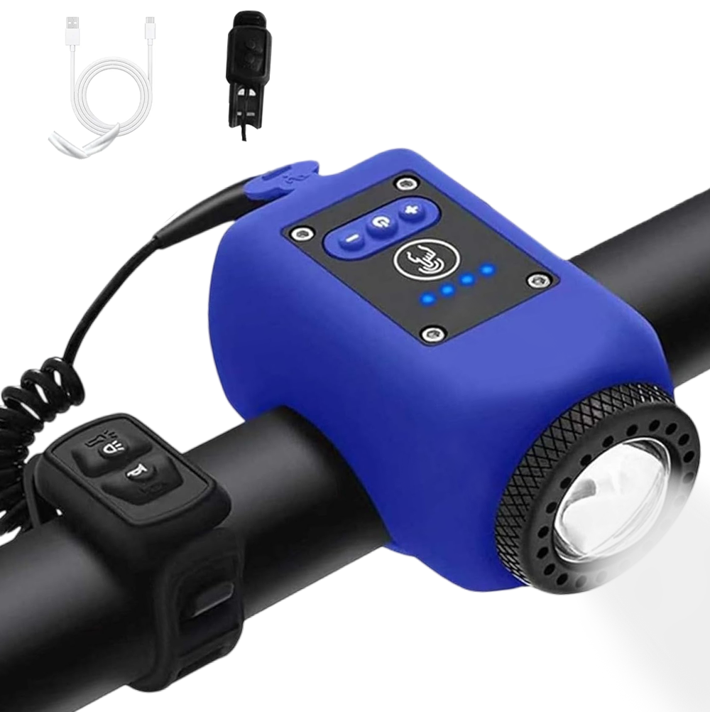 AUREVANT™2-in-1 Electronic Horn with Large Range Floodlight