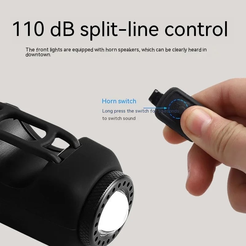 AUREVANT™2-in-1 Electronic Horn with Large Range Floodlight
