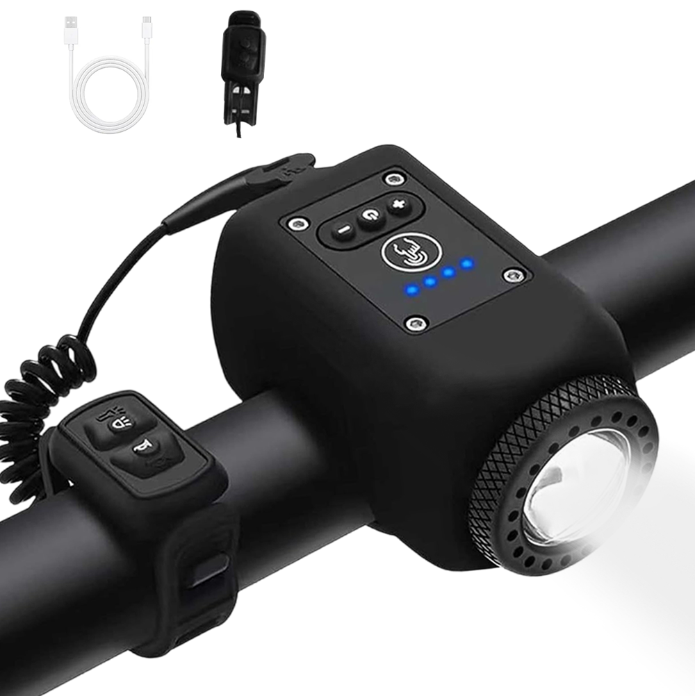 AUREVANT™2-in-1 Electronic Horn with Large Range Floodlight