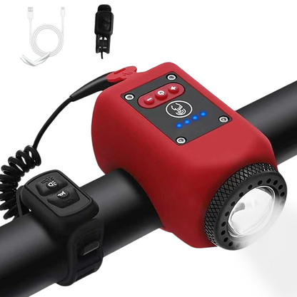 AUREVANT™2-in-1 Electronic Horn with Large Range Floodlight